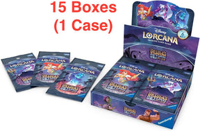 Disney Lorcana TCG: (1 Case) Japanese Booster Pack URSULA'S RETURN BOX - NEW/Sealed (2025/07/12)